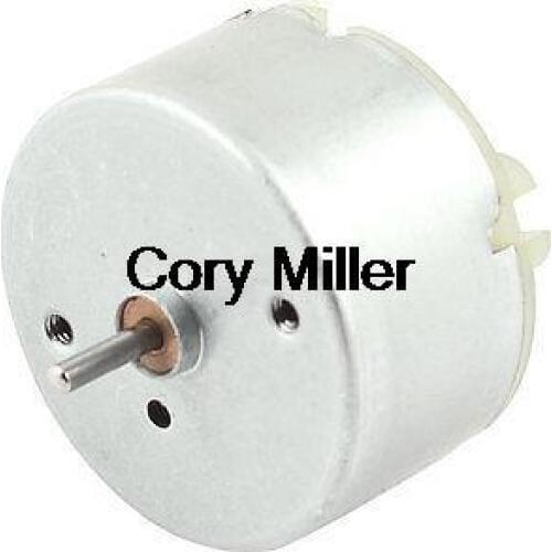 3-12V 400-3500RPM 2 Pin 500TB Connector Cylindrical Micro DC Motor