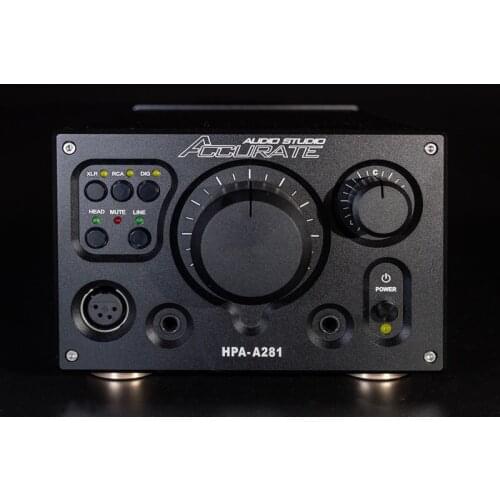 HPA-A281 fully balanced headphone amplifier, independent pre-amplifier, Lakers HPA V281 direct engraving