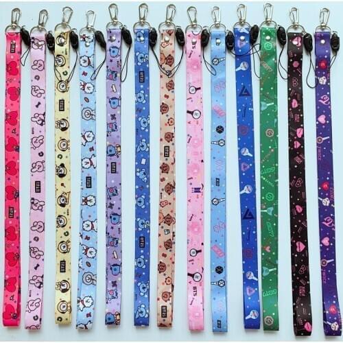 HQBTS bulletproof youth Mobile phone strap, lanyard, keychain and peripherals are the same