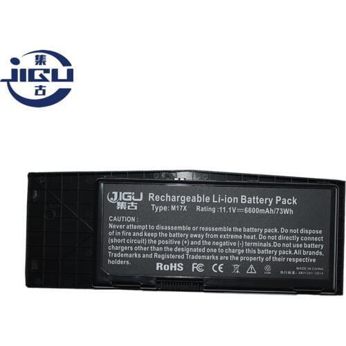 JIGU 6CELLS NEW Laptop Battery 318-0397 7XC9N C0C5M 451-11817 BTYVOY1 For DELL Alienware M17X R3 R4