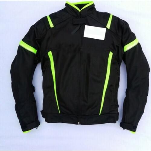 NEW Summer Mesh Jackets Moto Racing Off-Road Windproof Breathable Clothing for SUZUKI With 5pcs Protectors