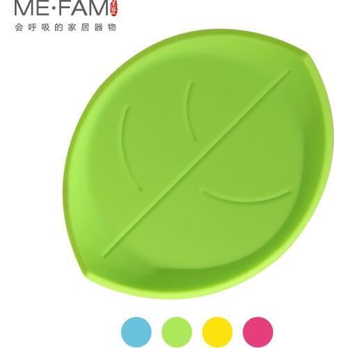 ME.FAM 1 Pieces Fashion 3D Leaves Silicone Cup Mat Heat Insulation Pad Non-slip Coasters For Cafe Kitchen Restaurant Office Bar