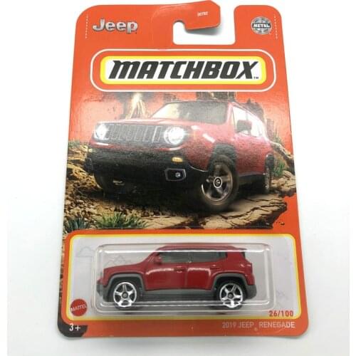 2021 Matchbox Cars 2019 JEEP RENEGADE 1/64 Metal Diecast Collection Alloy Model Car Toys