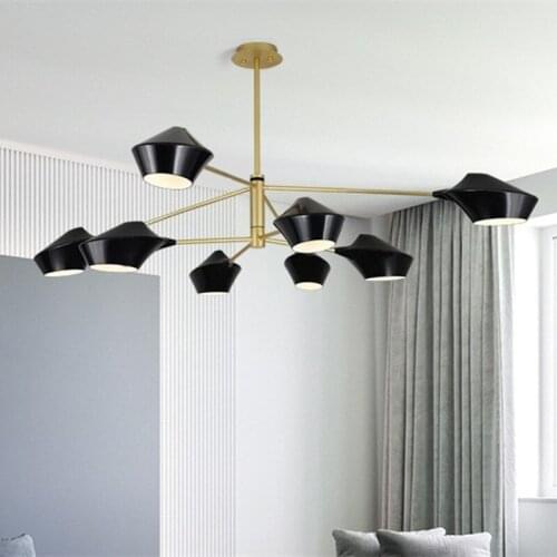 Modern minimalist Nordic post-modern chandelier magic bean living room bedroom dining room lighting indoor lighting chandelier