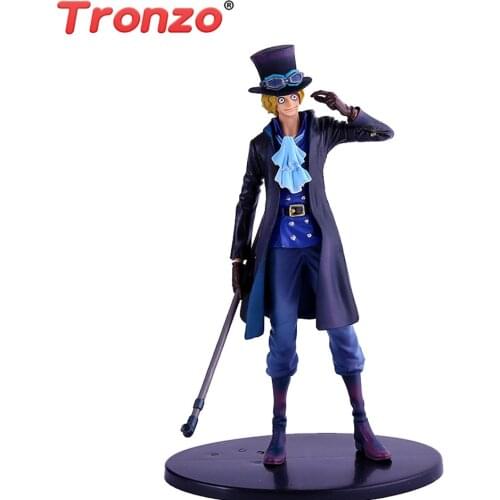 Tronzo Action Figure One Piece 15th Anniversary Sabo PVC Figure Model Collectible Doll Toys Anime OP Figural Gifts For Christmas