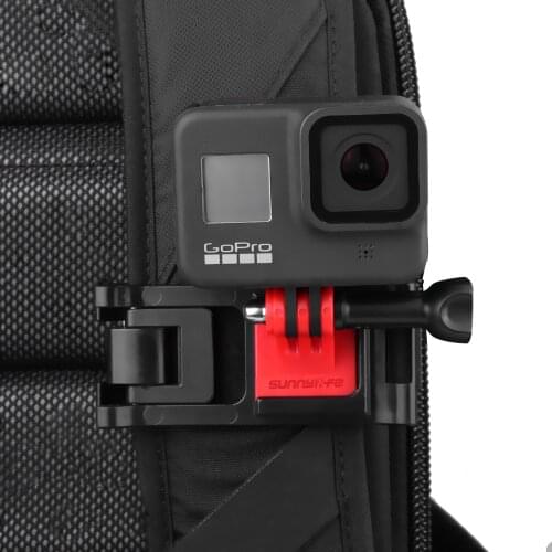 Universal Sports Camera Backpack Clamp Adjustable Clips for GoPro 8 Osmo Action Osmo Pocket