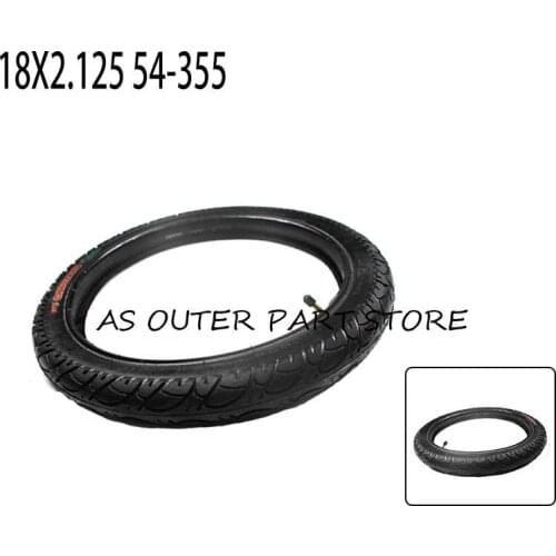 18X2.125 54-355 18 inch e-Bike Gas Electric Scooters Tyres 18*2.125 Electric Scooter Accessories inflatable Tire