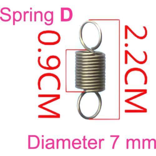 2Pcs/Lot Universal Microwave Oven Door Hook Extension Spring D Replacement Microwave Oven Parts High Quality New 100