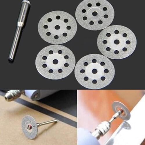 Fixmee 10pc 20mm Dremel Craftsman Diamond Cut Off Wheel Disc Rotary Tool Accessory Fits