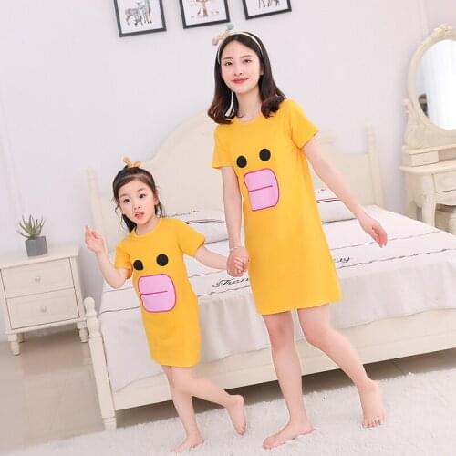 Kids Pajamas Summer Girls Sleepwear Childrens Sleepwear Cartoon Nightwear 2-18Y singular nightgowns Pajamas For Girls