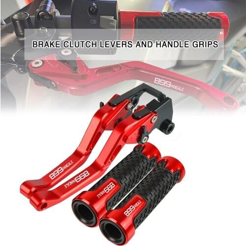 For DUCATI 899Panigale 2014-2015 Motorcycle Accessories Brake Clutch Levers Handlebar Grip Handle Hand Grips Parts CNC Aluminum