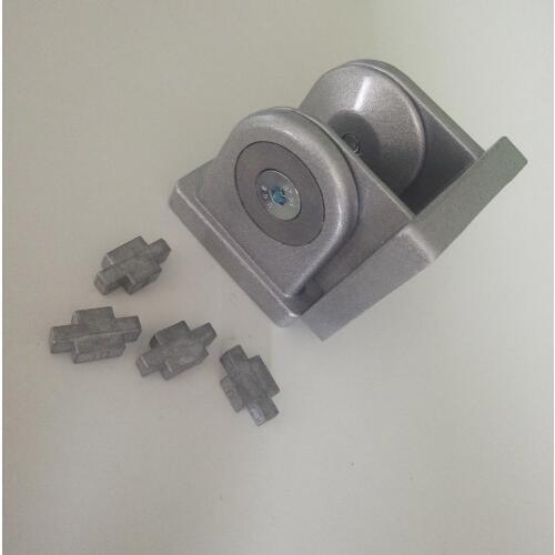 M4/M5/M6/M8 Carbon Steel Nickel Plated T nut Hammer Head Fasten Nut for Aluminum Extrusion Profile and Slot Groove 8mm