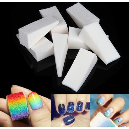 ROSALIND 8PCS/LOT Nail Files Buffer Set for Manicure Pedicure Buffers Block Nail Sponges Acrylic Gel Polish Nail Art Tools