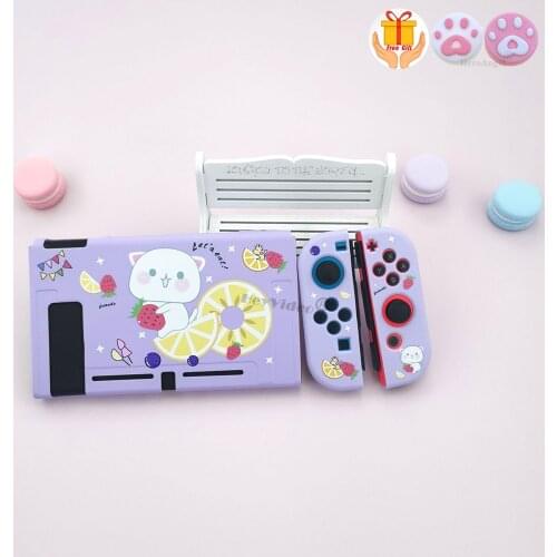 2021New Cute TPU Case for Nintendo Switch Skin Shell Joy-Con Controller Soft Protective Case for Switch Accessories Dropshipping