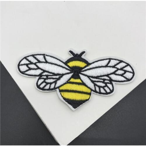 Wholesale 20pcs 9*4.5cm Embroidered Sewing On Patch Iron-On Patch Stickers For Clothes Sewing Fabric Applique Supplies YH87