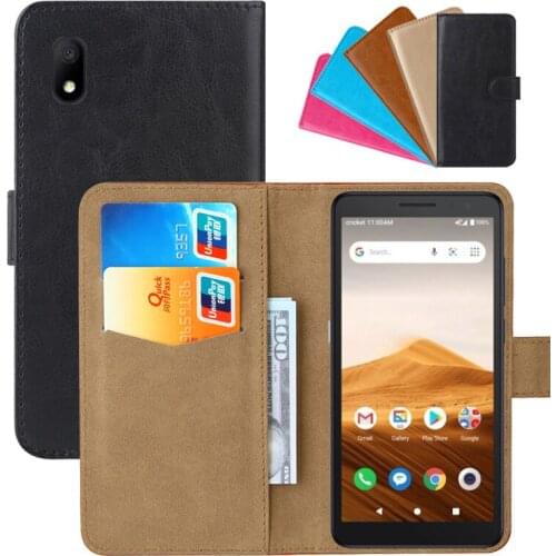 Luxury Wallet Case For Alcatel Glimpse PU Leather Retro Flip Cover Magnetic Fashion Cases Strap