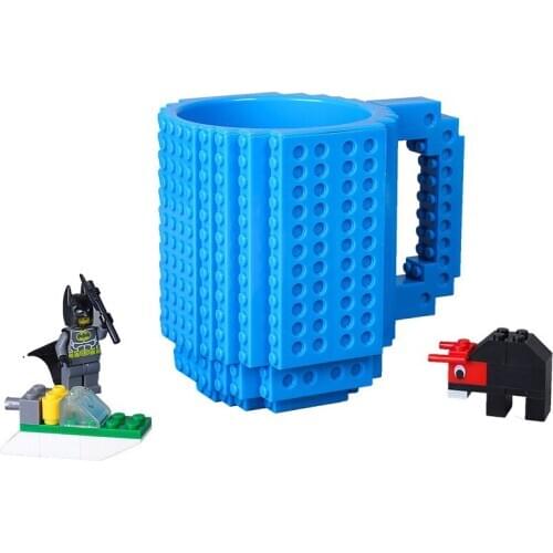 Building Blocks Water Cup Toy Diy Assembly Children Creative Assembling Coffee Decompression Plastic Racks Adult Decoration Toys