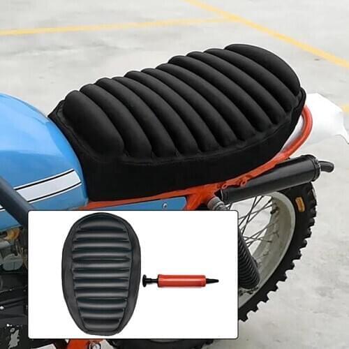 Universal 3D Airbag Cushion Motorcycle Scooter Electric Bicycle Seat Covers Cushion Anti-Slip Waterproof Cushion Covers