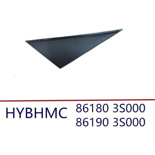 Exterior Left right Pillar Molding Corner Plastic pieces for hyundai Sonata 2011-2014 861803S000 861903S000