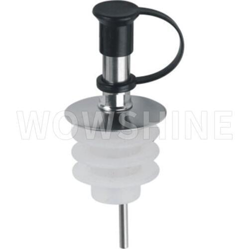 WOWSHINE NEW 100pcs white oil pourer liquid spout Free shipping olive oil pourer food grade stainless steel+ plastic