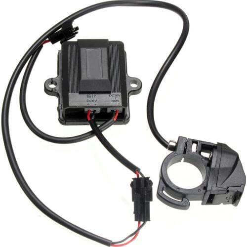 UpperX USB Port Electric Car Bicycle Dynamo Generator Charger Adapter for 36-100V electric car Electric Bicycle Accessories