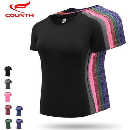 Fitness Womens Quick Drying Shirts Elastic Yoga Mesh Sports T Shirt Tights Gym Running Tops Short Sleeve Tees Blouses Clothes