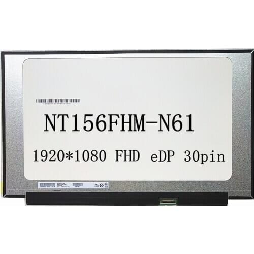 Laptop LCD screen NT156FHM-N61 For ASUS FL8700F matrix display panel replacement eDP 30pins FHD 1920*1080
