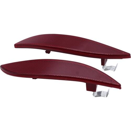 Auto Rear Reflector Bumper Tail Light lens Lamp Trim Panel Back Door Car Accessories for Renault Megane MK3 2008-2013 265600004R