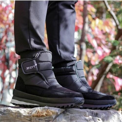 2020 New Platform Boots For Women Winter Ankle Boots Warm Ladies Waterproof Snow Boots Fur Wedge Shoes For Women Botas De Mujer