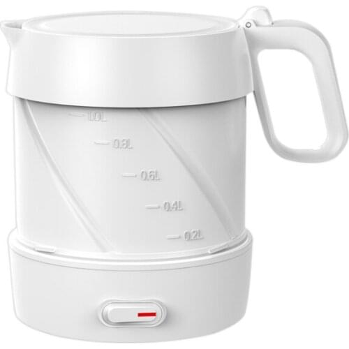 Dual Voltage Cordless Silicone Portable Folding Mini Electric Travel Kettle