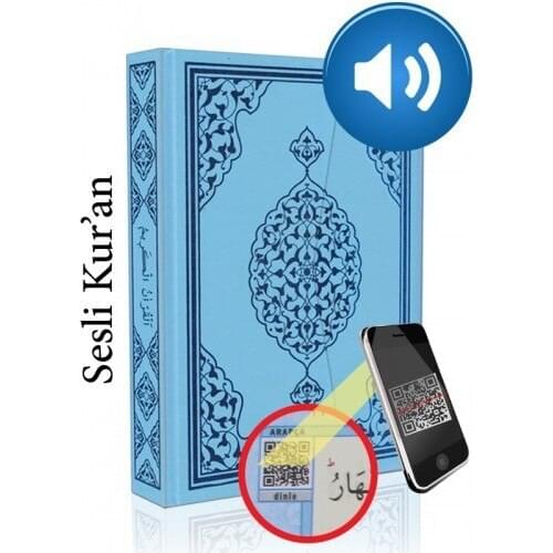 Merve Publishing House of the Quran Computer Dial Blue Color Middle Size
