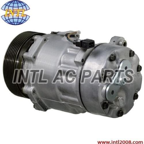 1H0820803D 1H0820803 D 7N0820803 P 95NW 19D629 CC 7M0820803 D for Sanden 7v16 sd7v16 ac compressor for Guado / Seduta / VW 6pk