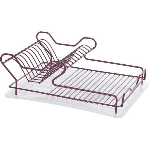 Nilşah Stainless Wire Dish Basket Purple