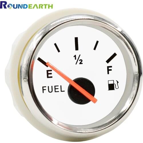 Round Earth 52MM Auto Car Gauge Ship Boat Tractor Water Fuel Level Meter Sensor Oil Liquid Tank Fuel Level Indicator 100/300mm