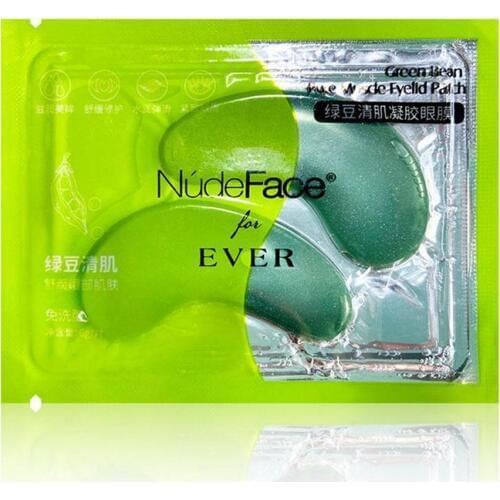 10pairs Mung Bean Eye Mask Hydrating Moisturizing Repairing Anti-puffiness Dark Circles Eye Patch Eyes Care