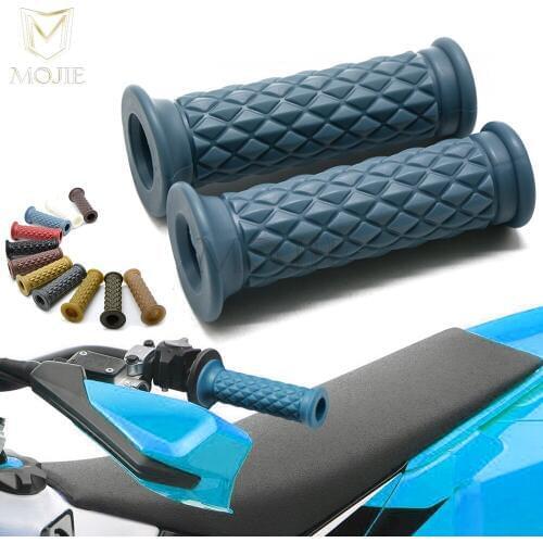 Motorcycle Hand Grips Handle Rubber Bar handlebar Gel Grips For KAWASAKI D-TRACKER 125 KLX150S KLX250 D-TRACKER KLX450R KDX125SR