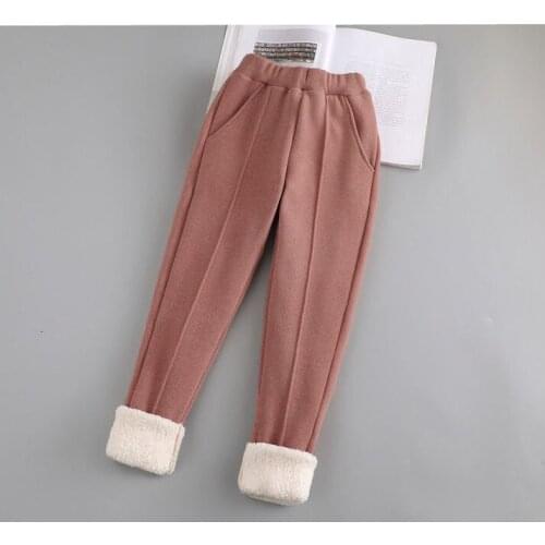 2020 new spring autumn/winter Girls Kids Boys Warm and velvet pants comfortable cute baby Clothes Children Clothing