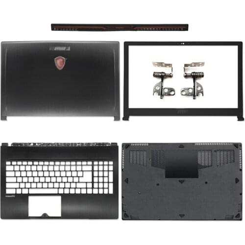 New For MSI GS63 GS63VR MS-16K1 MS-16K2 16K4 16K5 Series Laptop Back Cover/Front Bezel/Palmrest/Bottom Case/Hinges/Hinge Cover