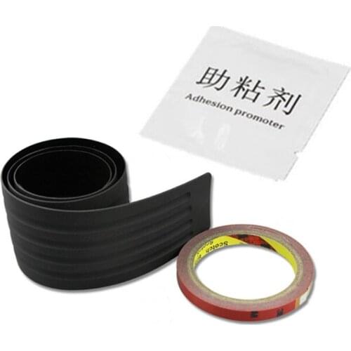 Car Styling Rubber Rear Guard Bumper Trunk Protector Trim Cover Strip For Renault Megane Scenic Captur Clio Modus Kangoo