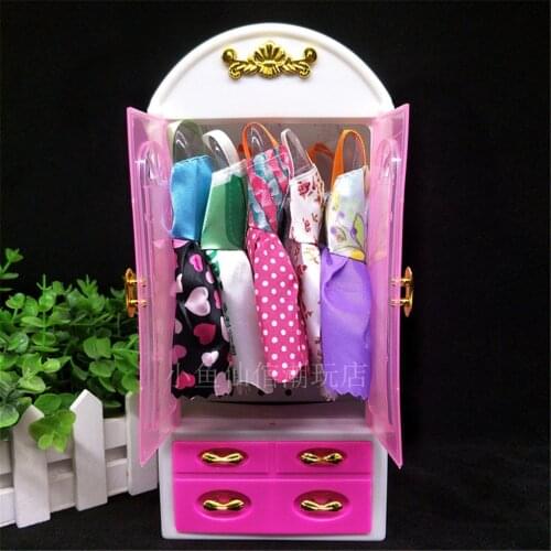 26cm doll simulation toy wardrobe wardrobe set big gift box princess doll toy gift