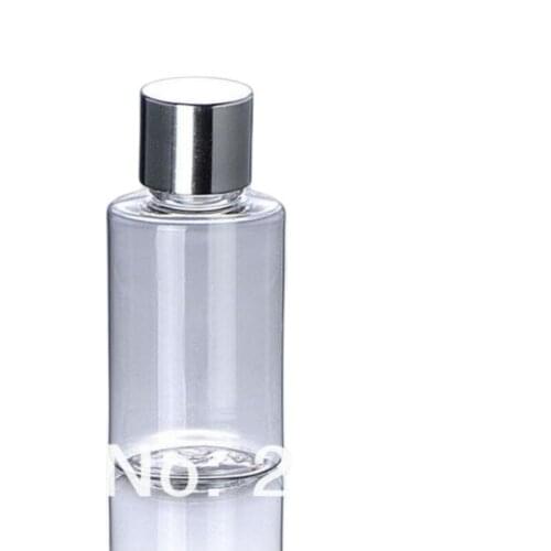 30ml PET flat shape transparent lotion bottle or toilet water botter bottle