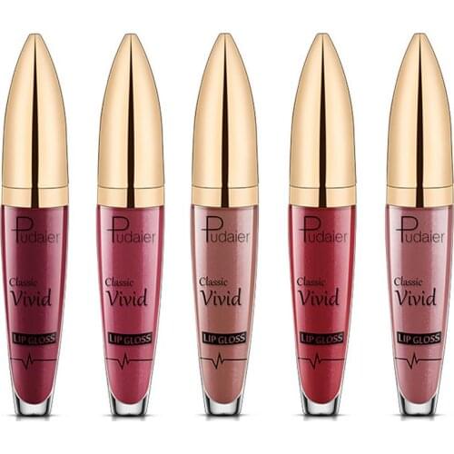 5 Colors Diamond Shiny Lipstick Matte Pearlescent Lip Gloss Long Lasting Waterproof Shinning Diamond Lip Gloss