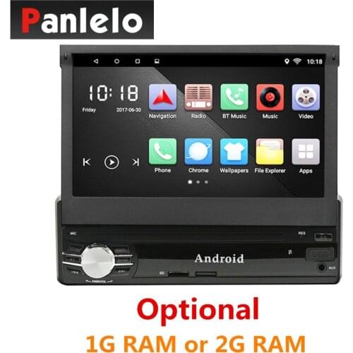 Car Radio Quad Core Android 9.0 GPS Navigation 7''1 Din Car Stereo Wi-Fi Bluetooth Autoradio Video Player AM / FM Radio