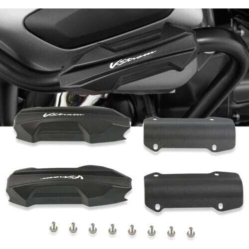 For SUZUKI V-Strom 65/DL650 DL1000 250/DL250 Motorcycle Engine Crash bar Protection Bumper Decorative Guard Block 25mm V-Strom