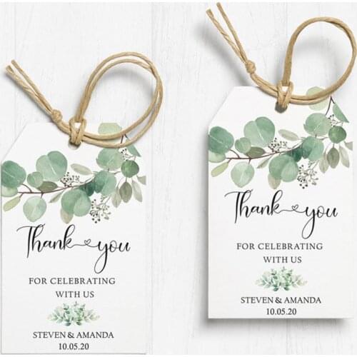 100Pcs Custom Logo Tag, Wedding Tags Gift,Labels, Candy Favors Tags, Birthday, Baptism, Your Photo, Personalized,Logo Custom