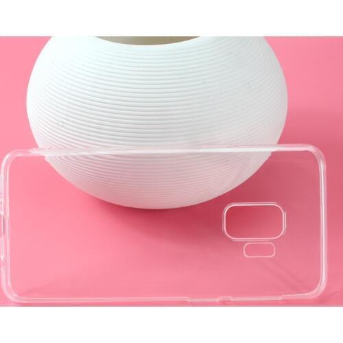For Samsung GALAXY S9 Case S9 Plus Cover Silicone Protector Transparent Clear Soft White Coque Funda Etui Hoesje Accessories