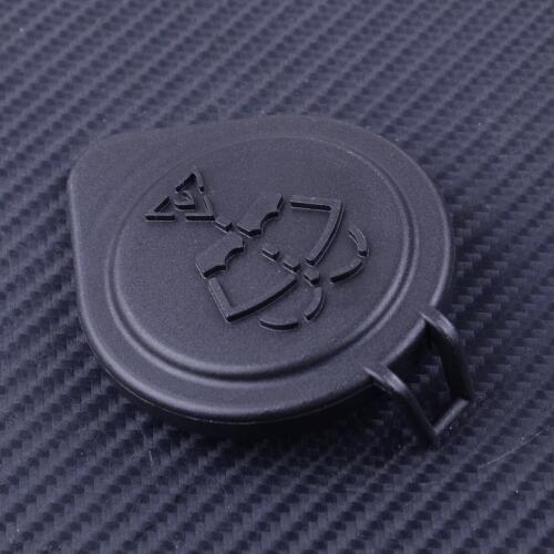 DWCX 61667264145 Car Auto Black Windshield Washer Fluid Reservoir Tank Cap Cover Fit For BMW 318is 128i 745i 535i 318i