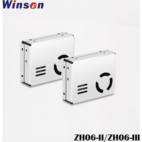 2pcs Winsen ZH06 Laser Dust Sensor PM1.0/ PM10/ PM2.5 Sensor Particle Diameter 0.3-10um Low Power Consumption Good Consistency
