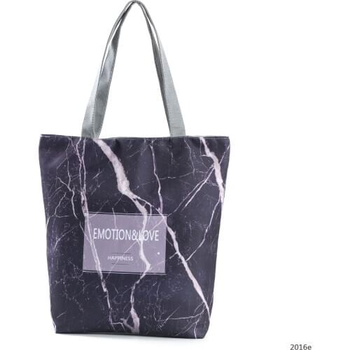 Printed Fashion All -Match Handbag Wholesale Cheap Lady Casual Tote Bag Women Eco Friendly Reusable Shopping Bag Dropshipping