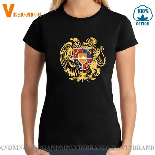 Youth Custom ARMENIA Eagle Emblem Logo T-shirt Armenian Nation Flag clothing Armenia Coat Of Arms Nationality Pride T shirts